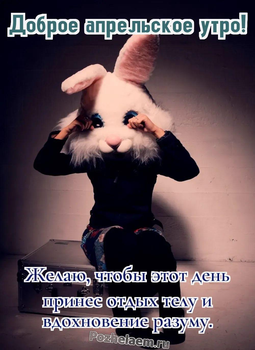 Доброе утро воскресенье апреля